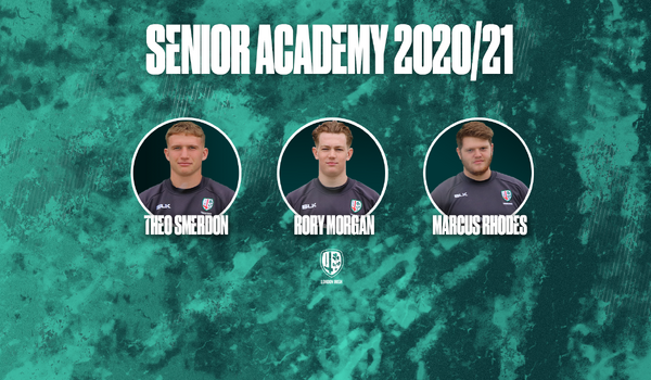 London Irish add three to their Senior Academy